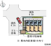 ★手数料０円★枚方市都丘町 月極駐車場